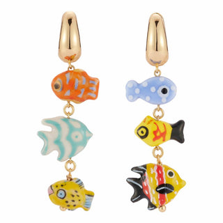 Calista Drop Earrings Multi Mignonne Gavigan