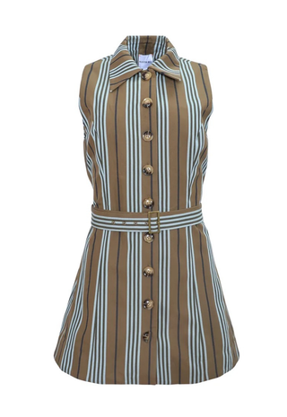 Wesley Tunic Hillcrest Stripe Hunter Bell