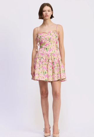 Arya Mini Dress Cantaloupe Pink En Saison