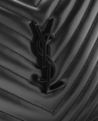 Saint Laurent Medium Lou Bag-Black