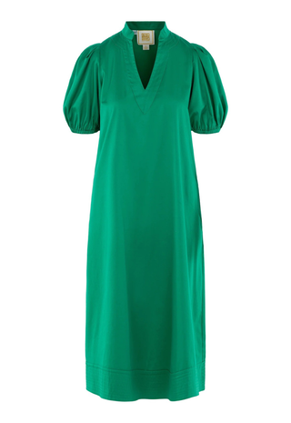 Hampton Dress Jellybean Cotton Poplin Emily McCarthy