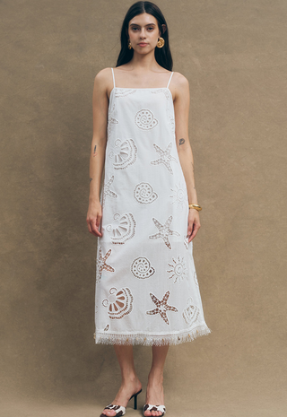 Ciel Dress White Maude Club