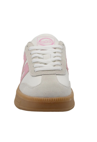 Double Cloud Sneakers White Pink Back70