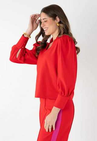 Hampton Top High Risk Red Emily McCarthy