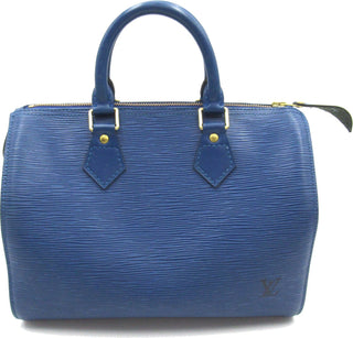 Louis Vuitton Speedy 25 Toledo Blue Blue Handbag M43015