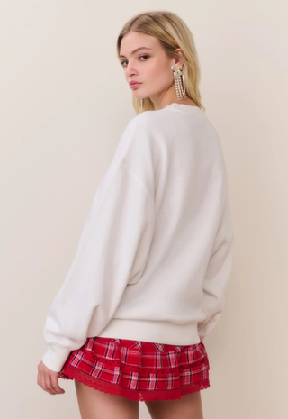 Havenleigh Pullover White Love Shack Fancy
