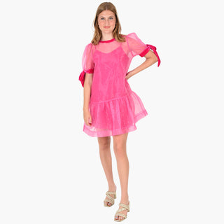 Bella Dress - Fuchsia Cheetah EMHO2251DFCPJO