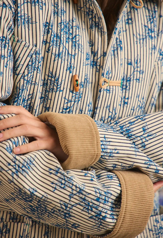 Barn Jacket Cornflower Toile - Hunter Bell