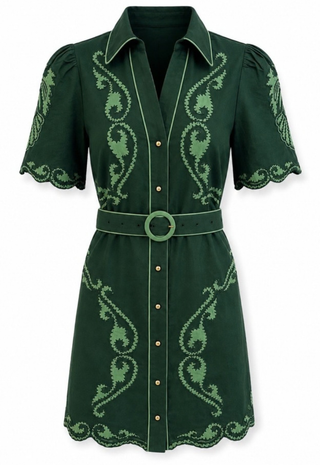 Poppy Dress Regal Scallop Anna Cate