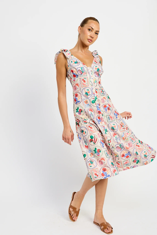 Nayeli Midi Dress Multi En Saision