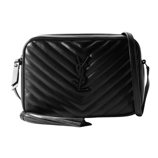 Saint Laurent Medium Lou Bag-Black
