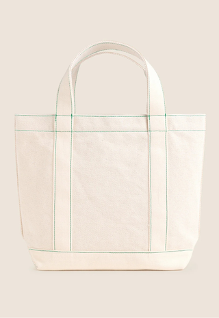 2 The Canvas Minnie Tote Natural/Green Favorite Daughter