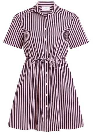 Summit Dress Lilac Pinstripe Livro