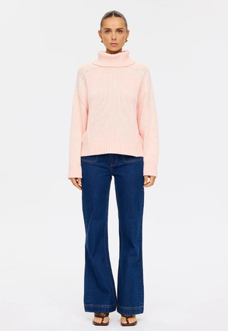 Katya Knit Jumper Pink Kivari