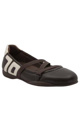Suki Sneakers Coffee Butter Back70