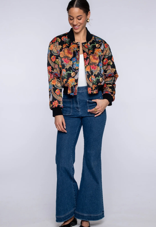 Farley Bomber Paisley Burl Elizabeth James