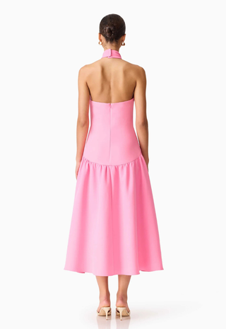 Nolana Midi Dress Pink - Elliatt