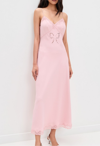 Manuela Dress Quartz Pink Love Shack Fancy