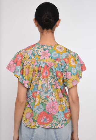 Kinsley Top Summers In The Sun 2 Liberty Print Love The Label