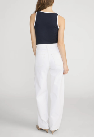 The Sporty Tank Navy Frame