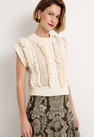 Kennedy Top Ivory Marie Oliver