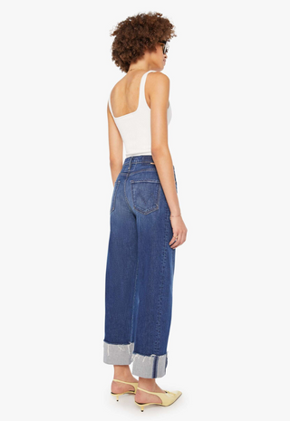 The Half-Pipe Ankle Cuff Fray Perfectly Imperfect Mother