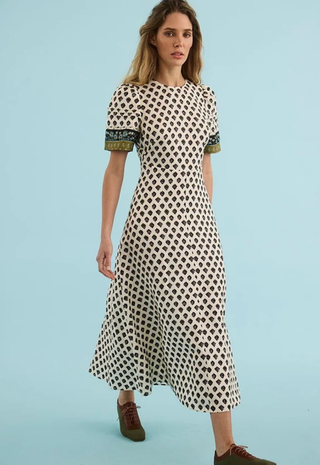 Casey Dress Thistle & Vine Cream Hunter Bell