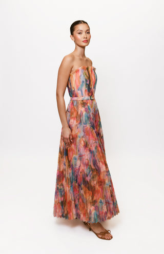 Bromley Gown Technicolor Watercolor Hutch