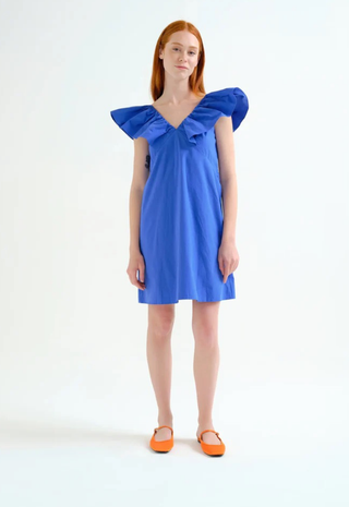 Short Blue Dress Compania Fantastica