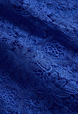 Casey Skirt in Cobalt Blue Lace - Marie Oliver