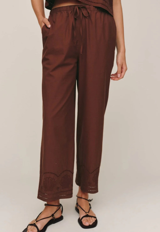 Placement Shell Beach Crop Sea Glass Brown Bella Dahl