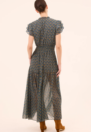 Maribar Dress Dandelions Chiffon Misa