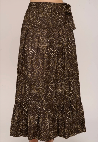 Belle Midi Skirt Forest Enchantment Print Love The Label