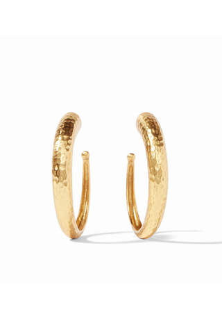 Hammered Hoop Gold Julie Vos