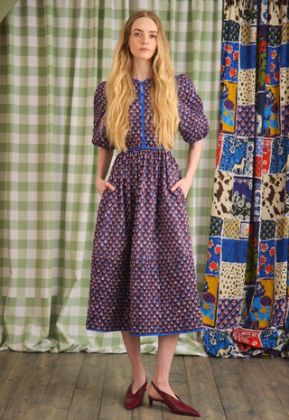 Brenner Dress Autumn Fleur Hunter Bell