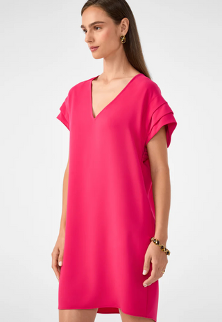 Sadora Dress Forrest Rose Trina Turk