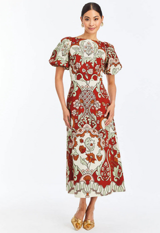 Pippa Midi Jardin Rose-  Mestiza