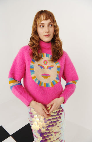 Mont Blanc Sweater Pink Celia B