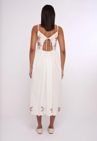 Winslie Long Dress Embroidery Love The Label