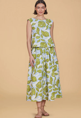 Georgia Skirt Zest Leaves Olivia By Livro
