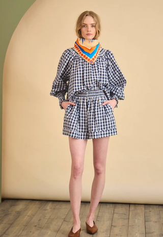 Jemma Short Navy/White Hunter Bell