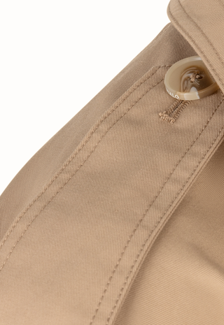 Coat Trench Short Balloon Stone - Esqualo