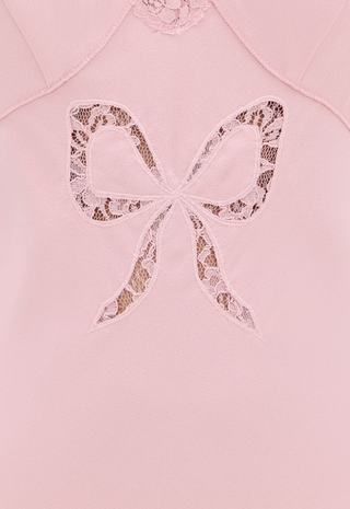 Manuela Dress Quartz Pink Love Shack Fancy