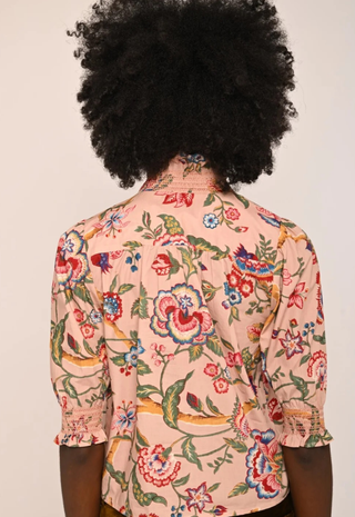 Zuri Top Jessa Floral Print Love The Label