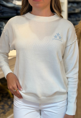Riley Crewneck Georgetown Ellsworth & Ivy