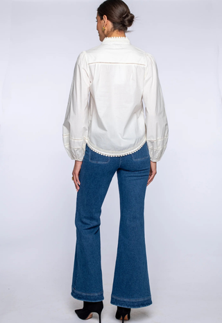 Katie Top Solid White Elizabeth James