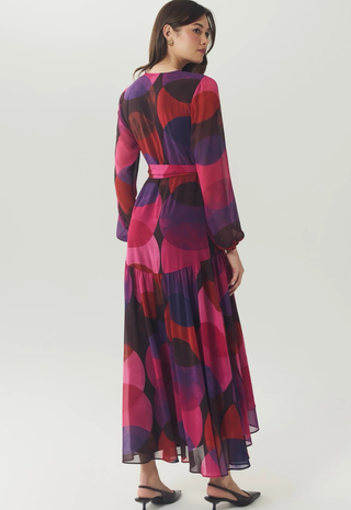 Linda Dress Pink Multi Hutch