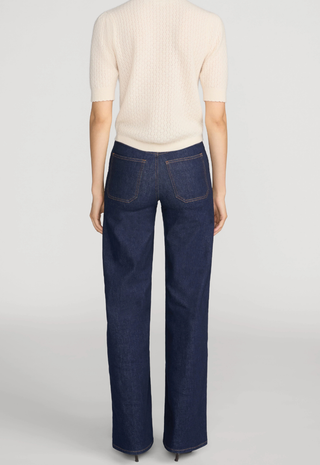 Le Slim Palazzo Pintuck Pocket Rinse Frame