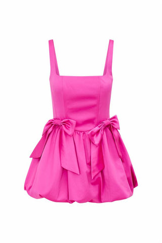 Bayer Dress Fuchsia Love Shack Fancy