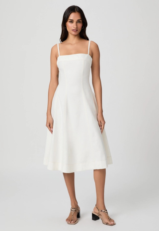 Pippa Dress Toasted Ecru Paige